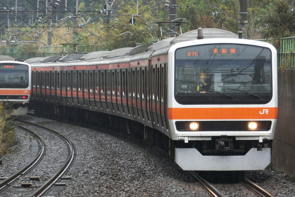 JR東日本 京葉車両センター 209系 ケヨM84編成