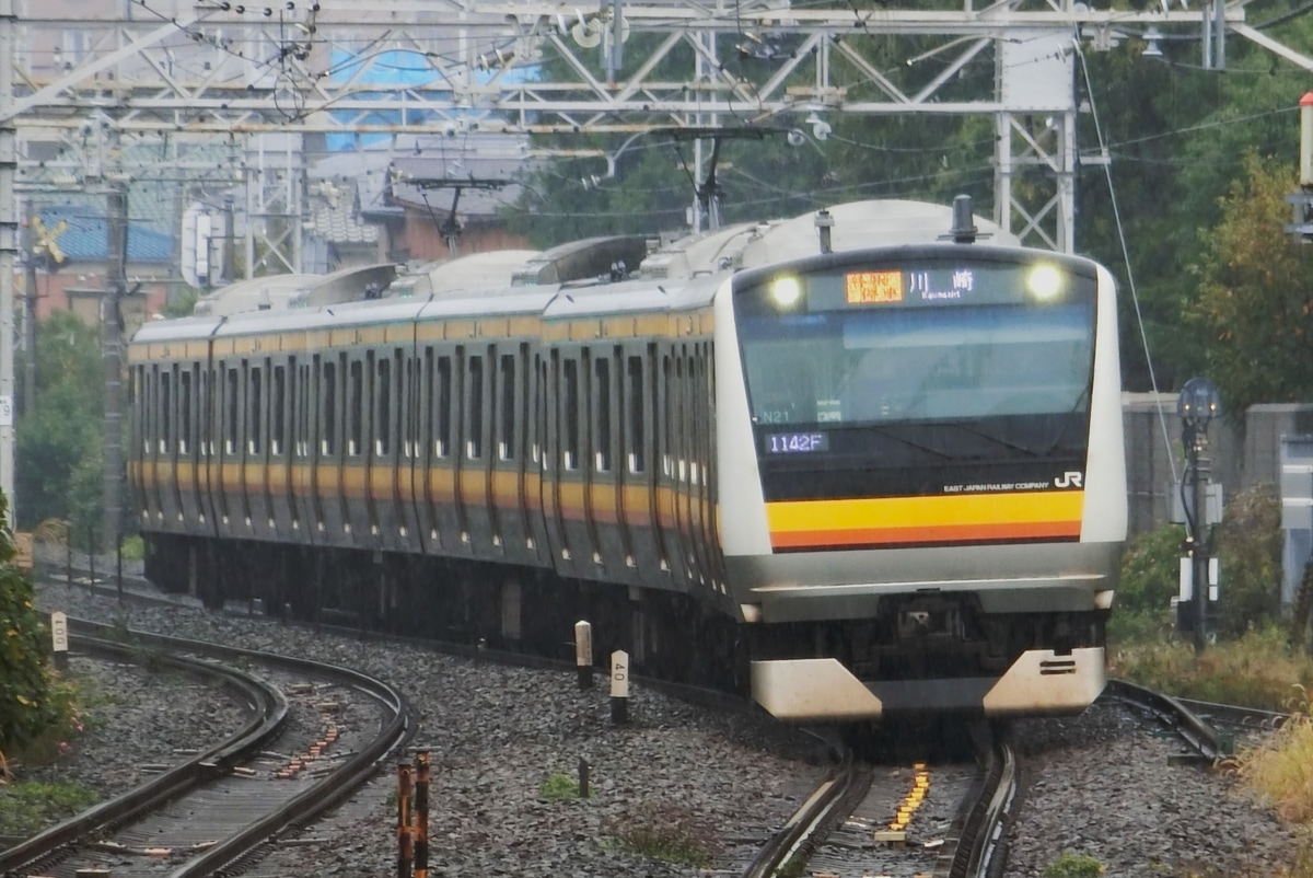 JR東日本 鎌倉車両センター中原支所 E233系 ナハN21編成