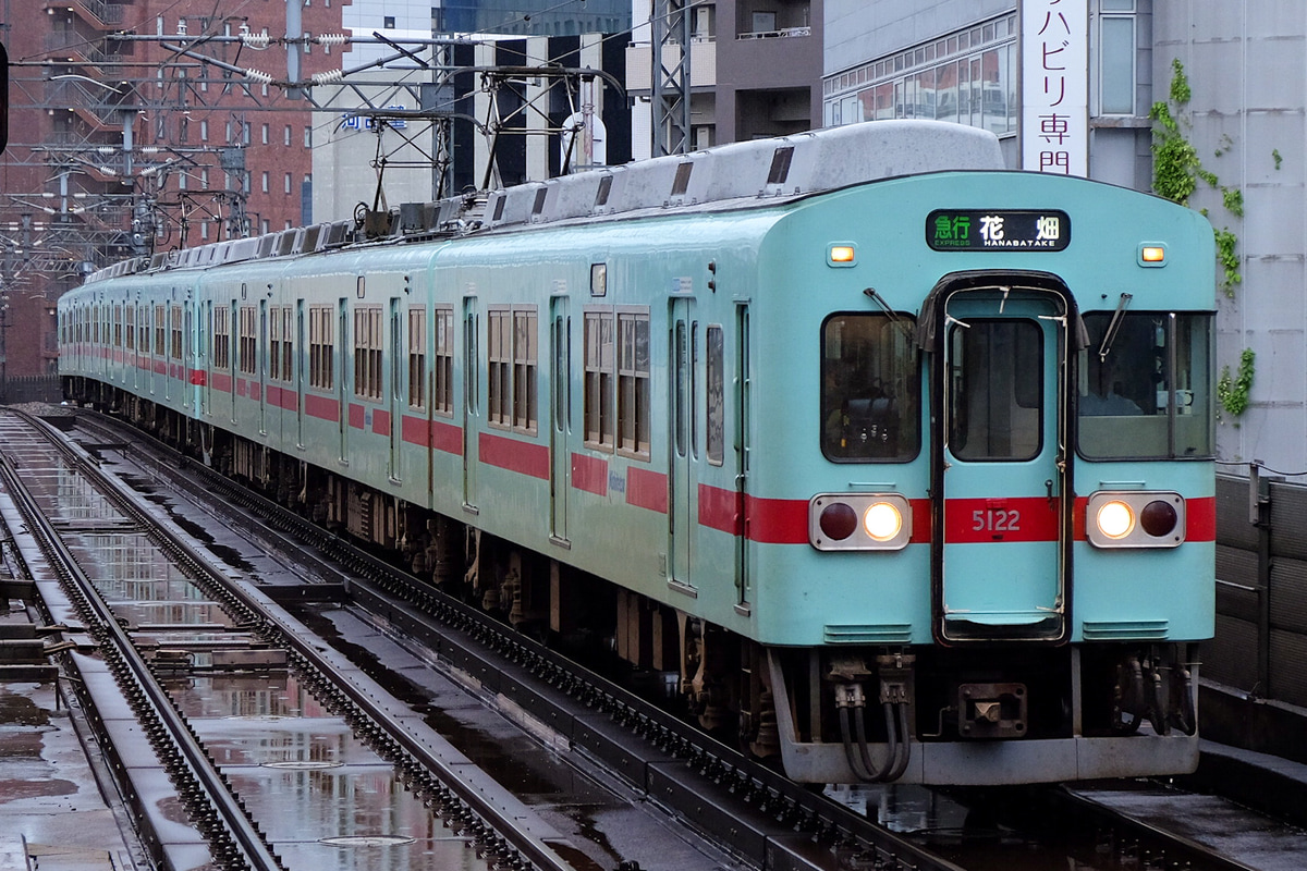 西日本鉄道 筑紫車両基地 5000形 5122F