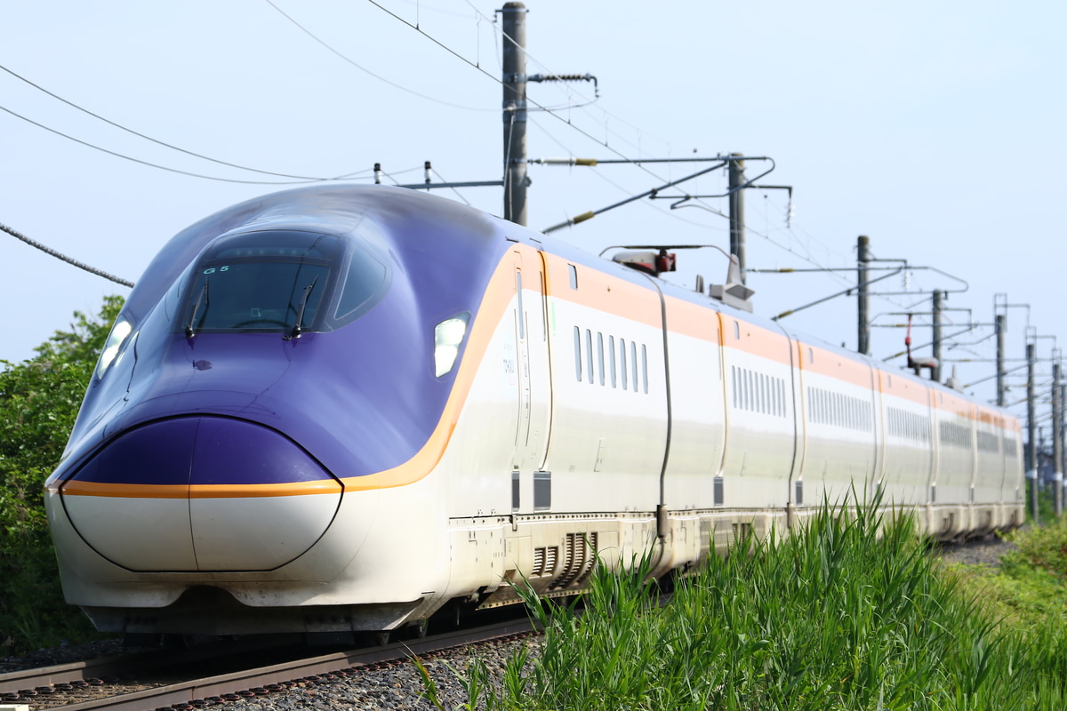 JR東日本 山形新幹線車両センター E8系 G5編成
