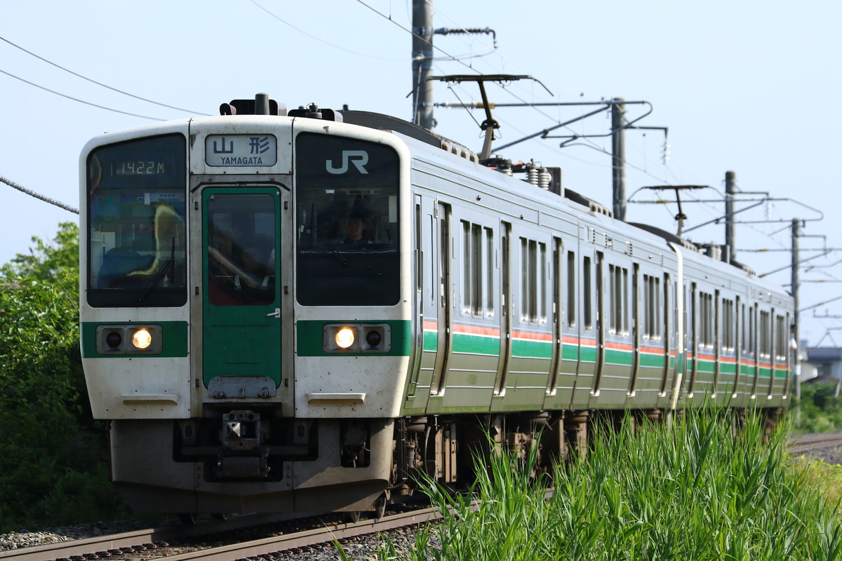 JR東日本 山形新幹線車両センター 719系 Y-10編成