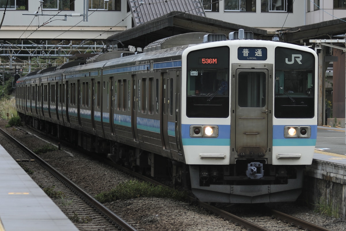 JR東日本 長野総合車両センター 211系 ナノN613編成