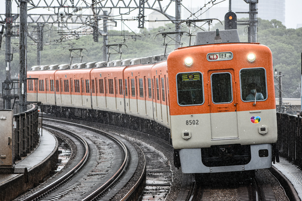 阪神電気鉄道 尼崎車庫 8000系 8523F