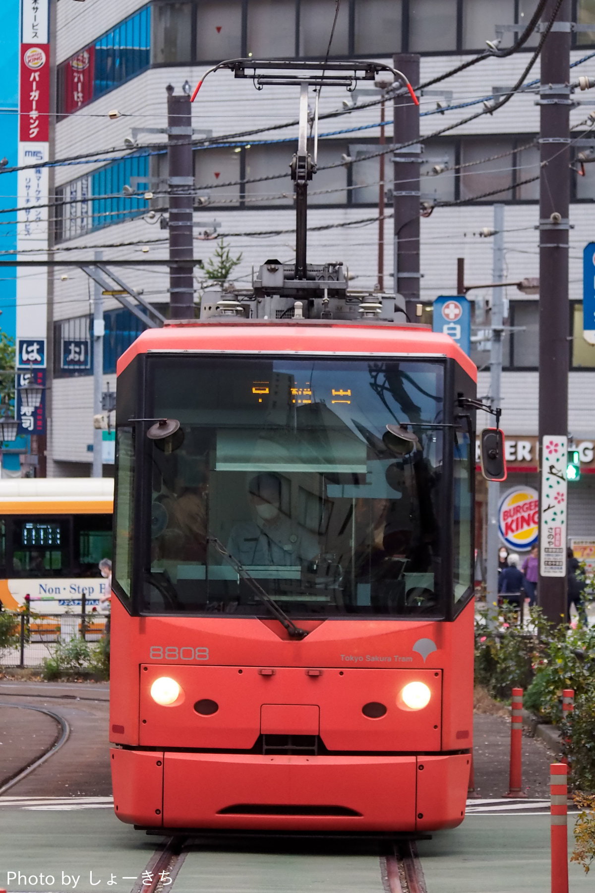 東京都交通局 荒川車両検修所 8800形 8808