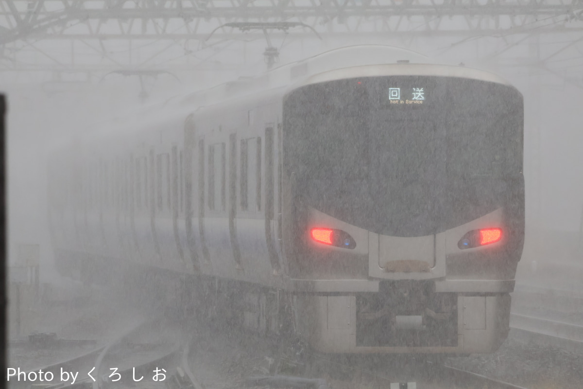 JR西日本 吹田総合車両所日根野支所 225系 HF442編成