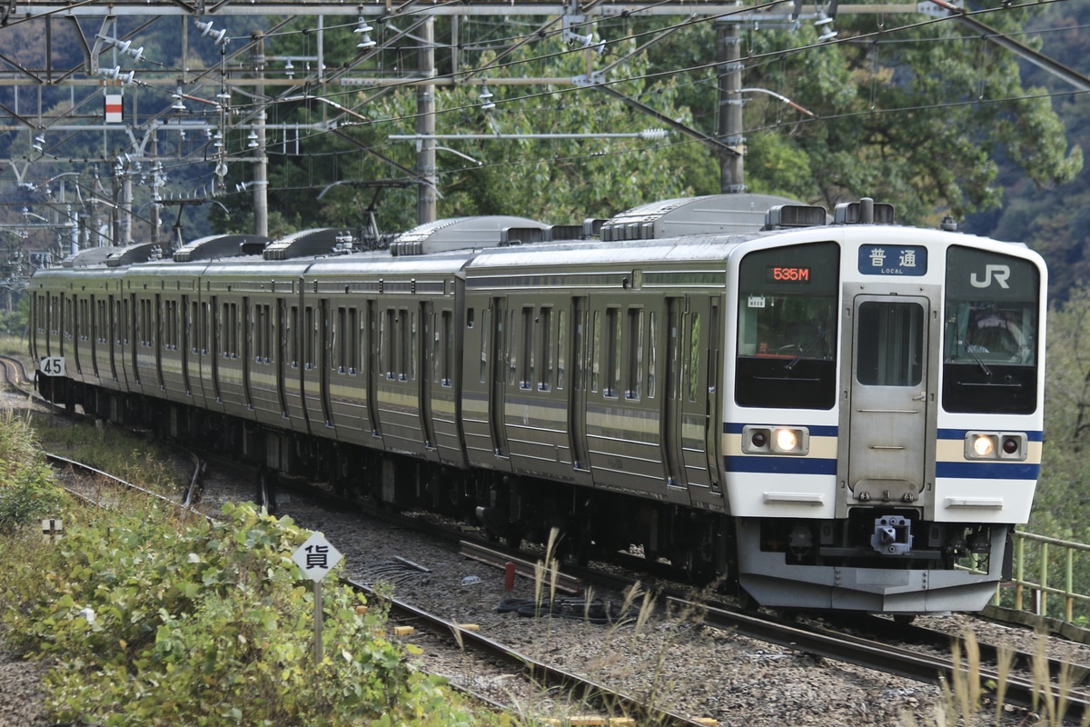 JR東日本 長野総合車両センター 211系 ナノN608編成