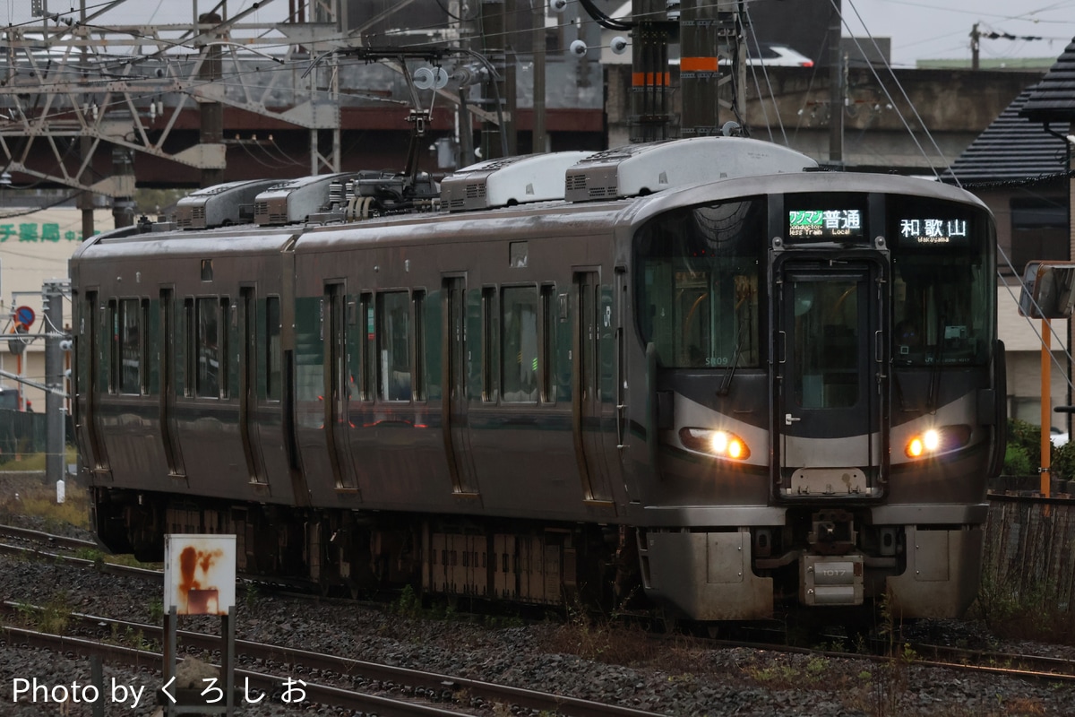 JR西日本 吹田総合車両所新在家派出所 227系 SR09編成