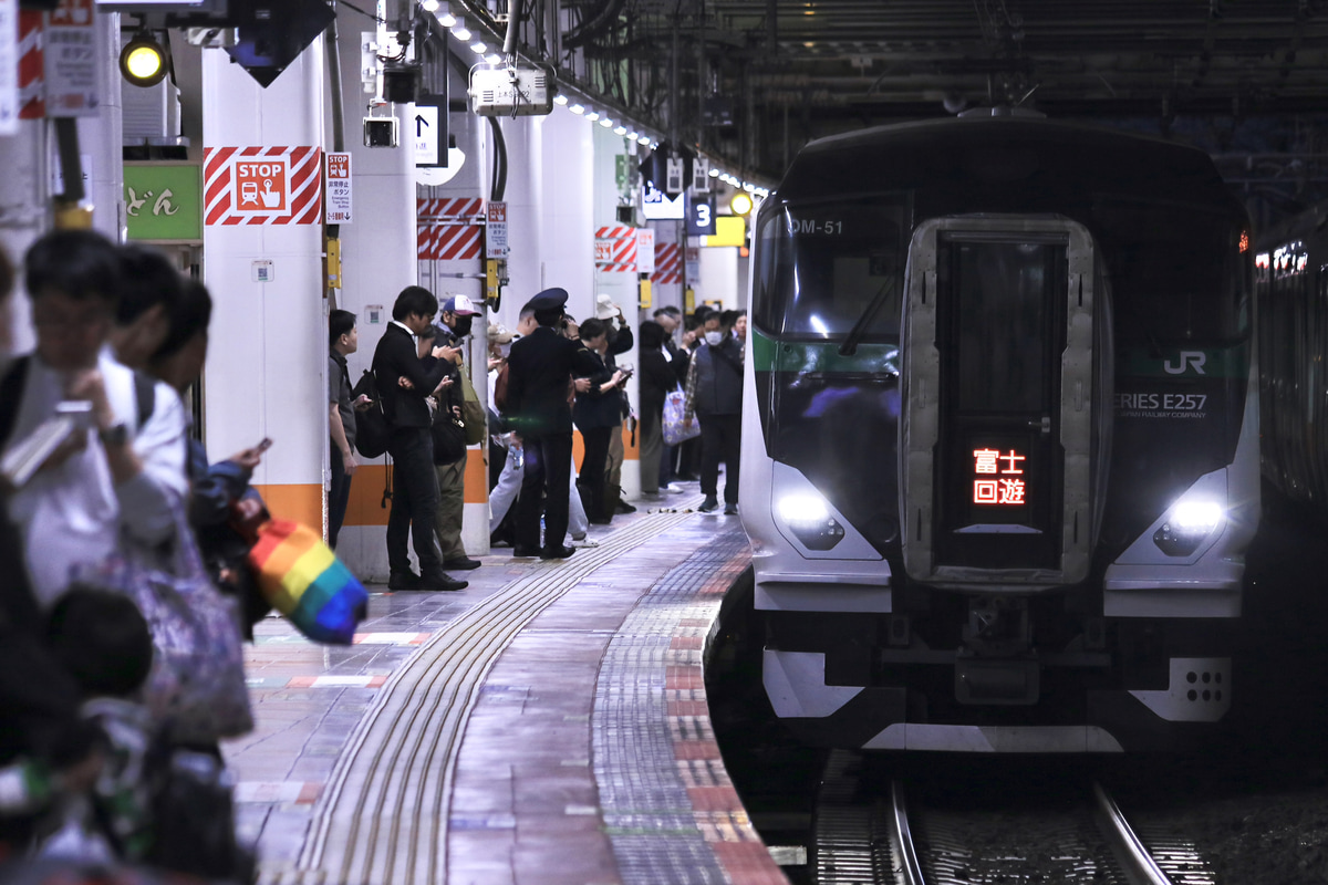 JR東日本 大宮総合車両センター東大宮センター E257系 オオOM-51編成