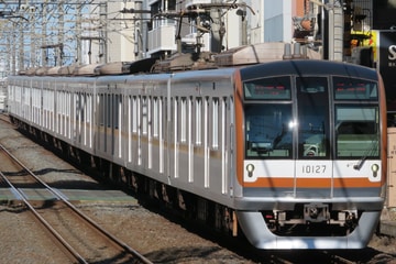 東京メトロ 10000系 川越駅付近