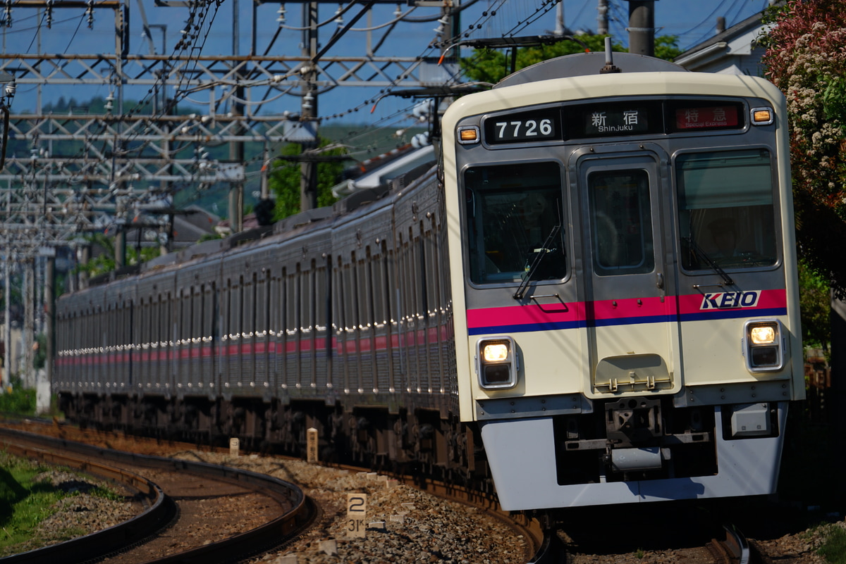 京王電鉄 若葉台検車区 7000系 7726F