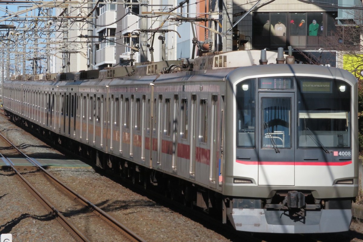 東急電鉄 元住吉検車区 5050系 4108F