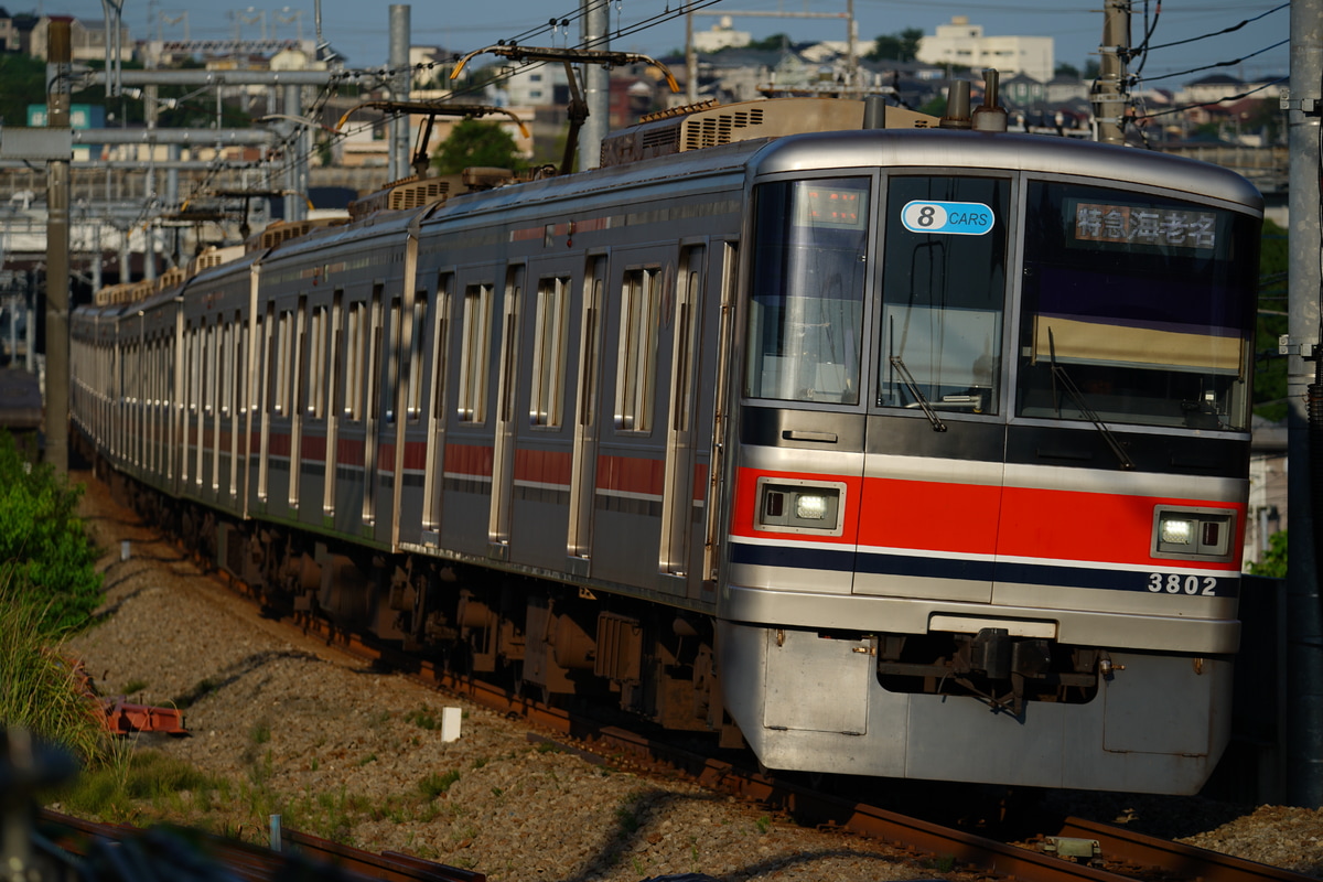 東急電鉄 元住吉検車区 3000系 3102F