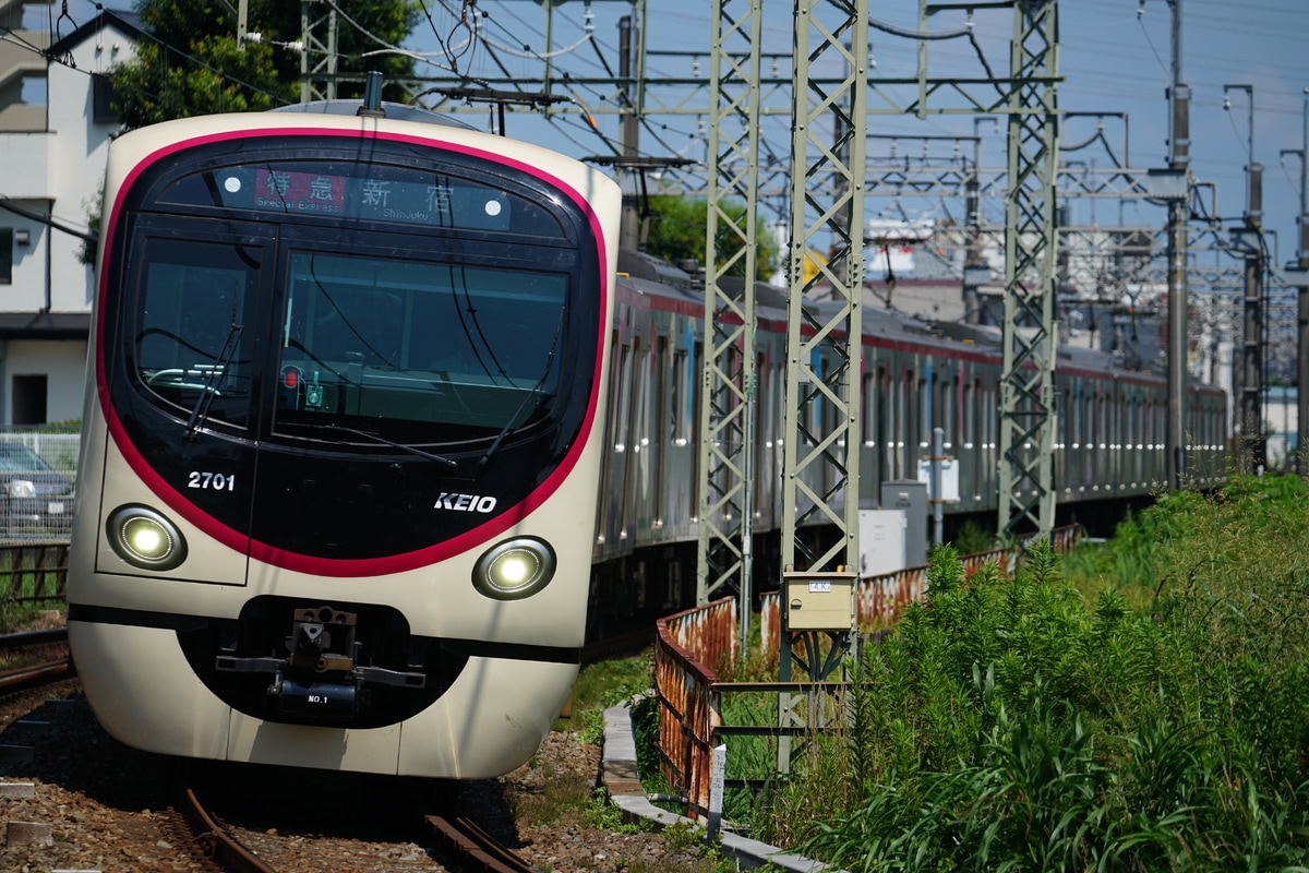 京王電鉄 若葉台検車区 2000系 2701F