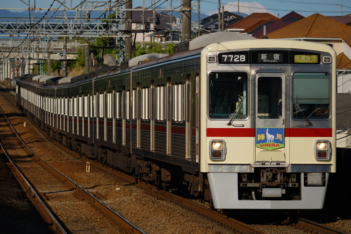 京王電鉄 若葉台検車区 7000系 7728F