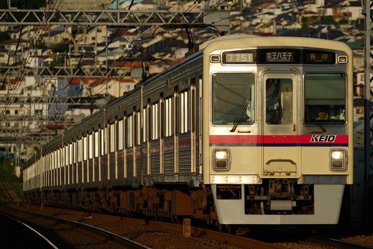 京王電鉄 高幡不動検車区 7000系 7701F