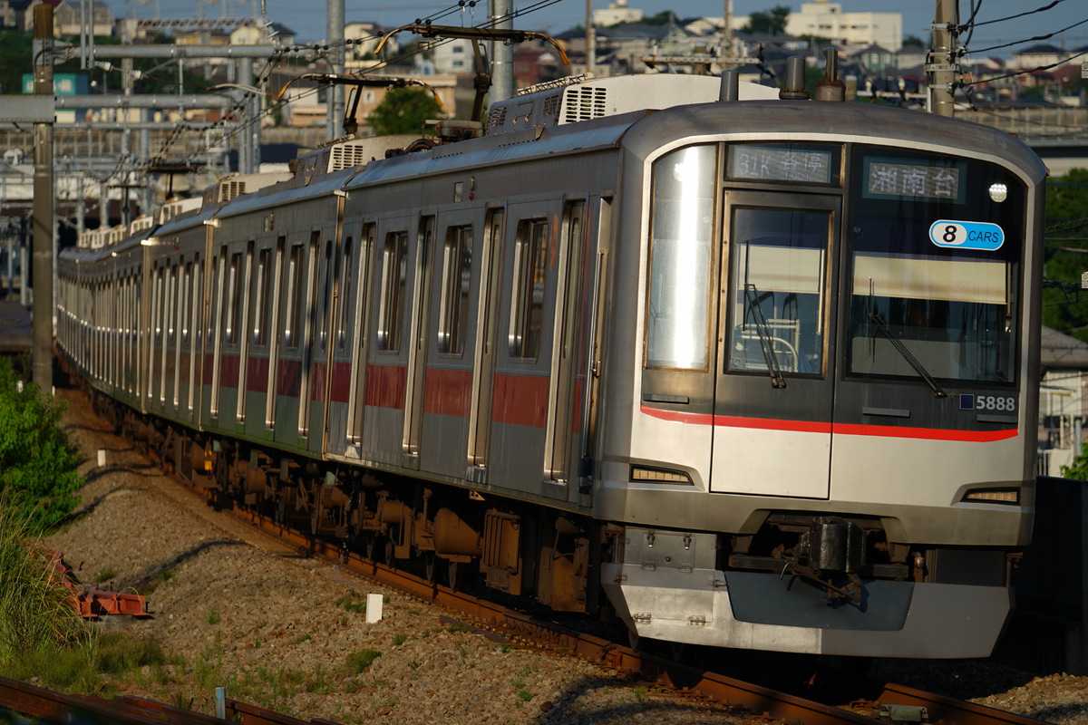 東急電鉄 元住吉検車区 5080系 5188F