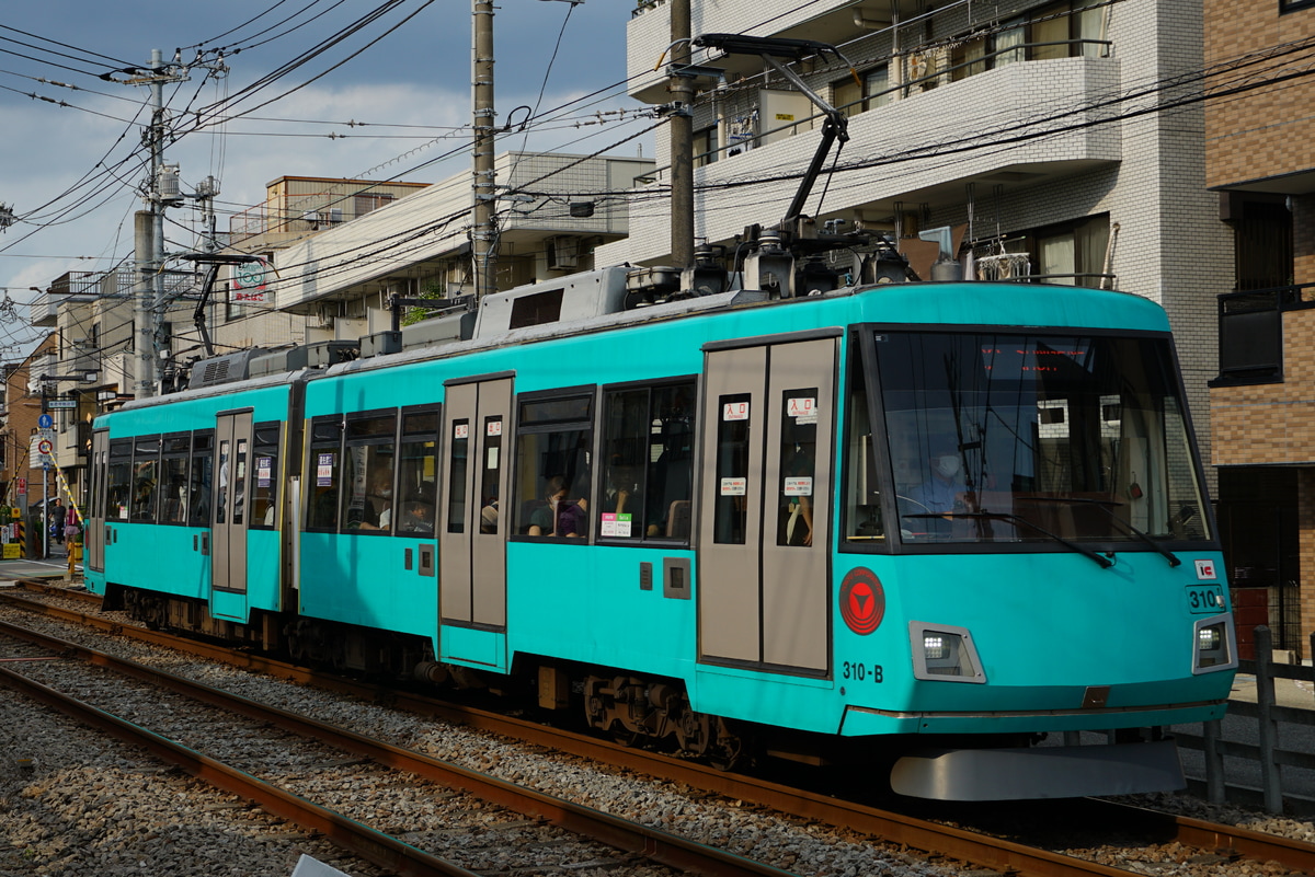 東急電鉄 上町検車区 300系 310F