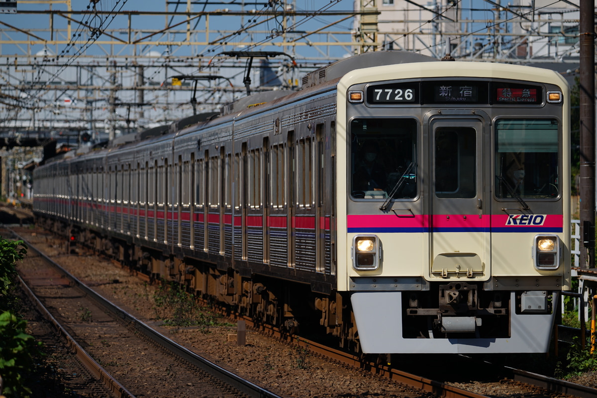 京王電鉄 若葉台検車区 7000系 7726F