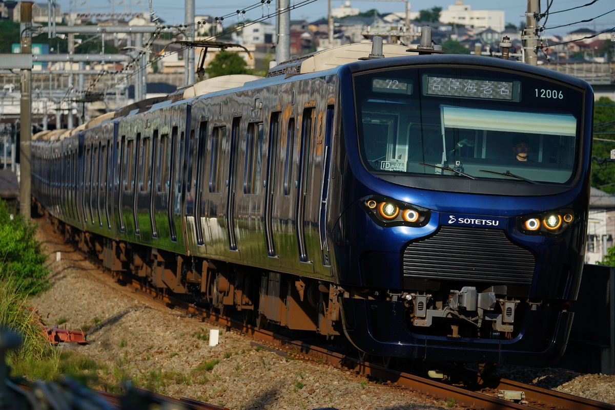 相模鉄道 かしわ台車両センター 12000系 12106×10
