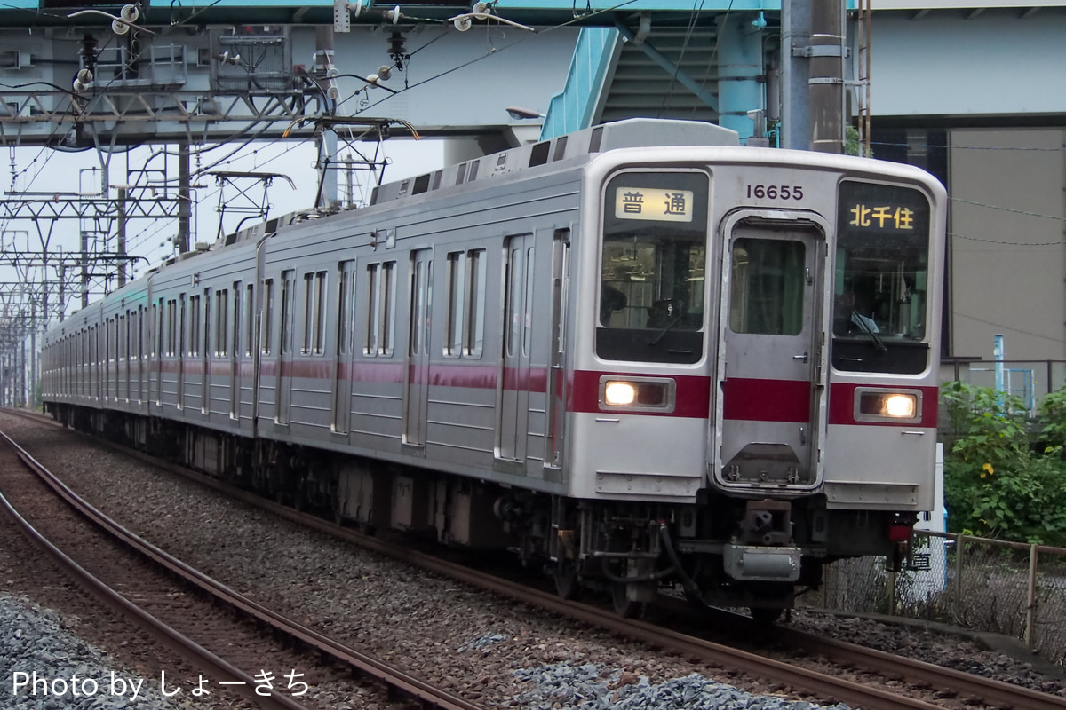 東武鉄道 南栗橋車両管区春日部支所 10030型 11655F