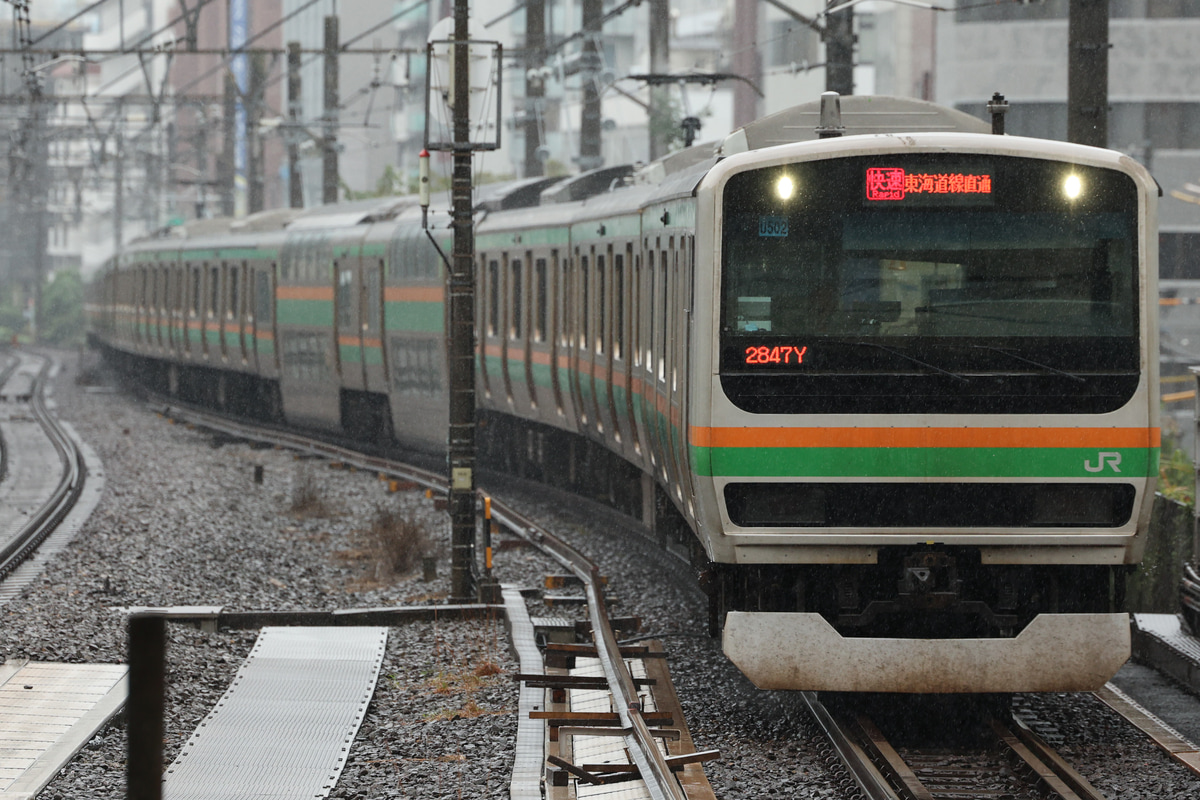 JR東日本 小山車両センター E231系 ヤマU502編成