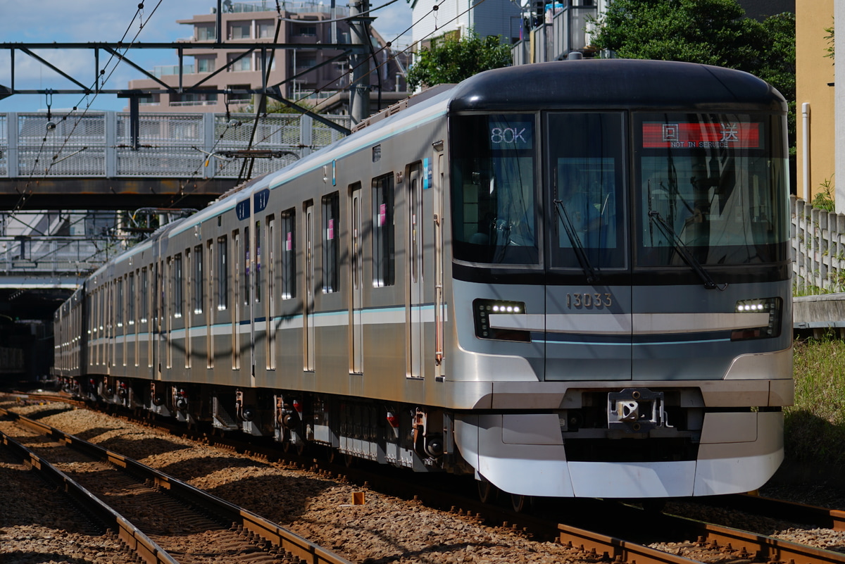 東京メトロ 千住検車区 13000系 83編成
