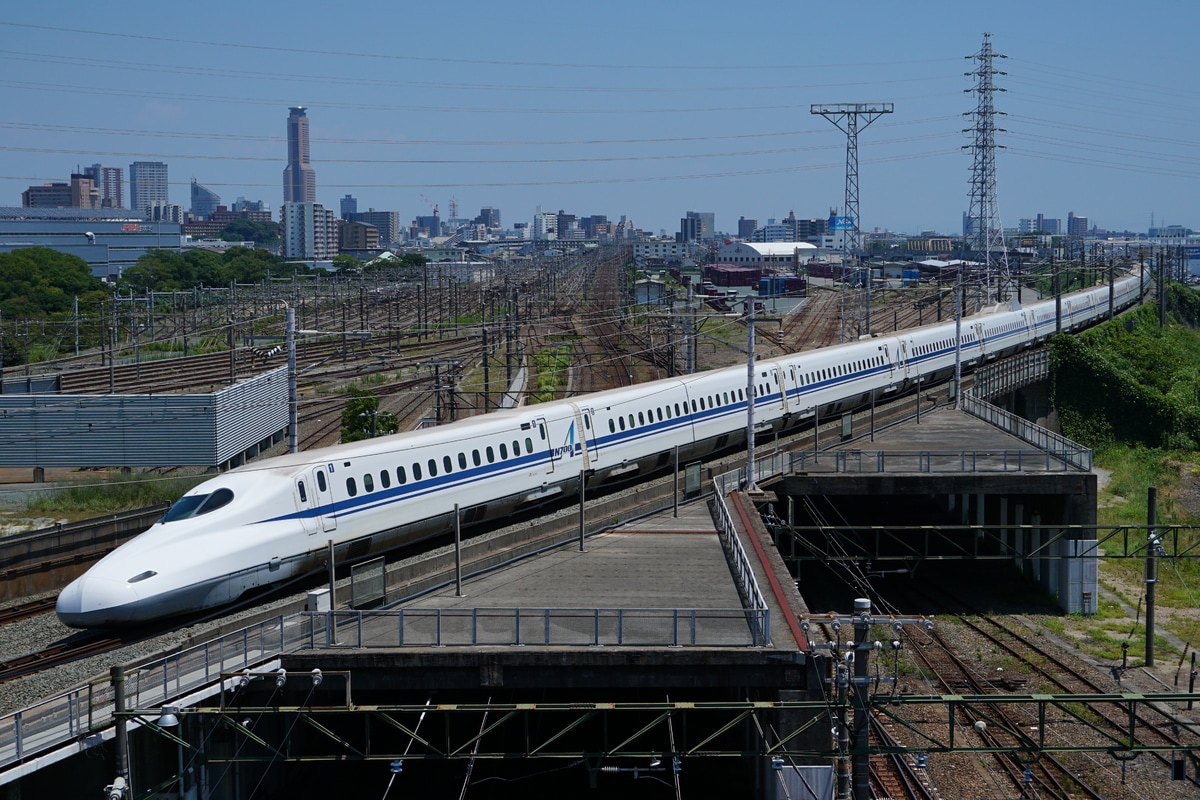 JR東海 東京交番検査車両所 N700系 G7編成