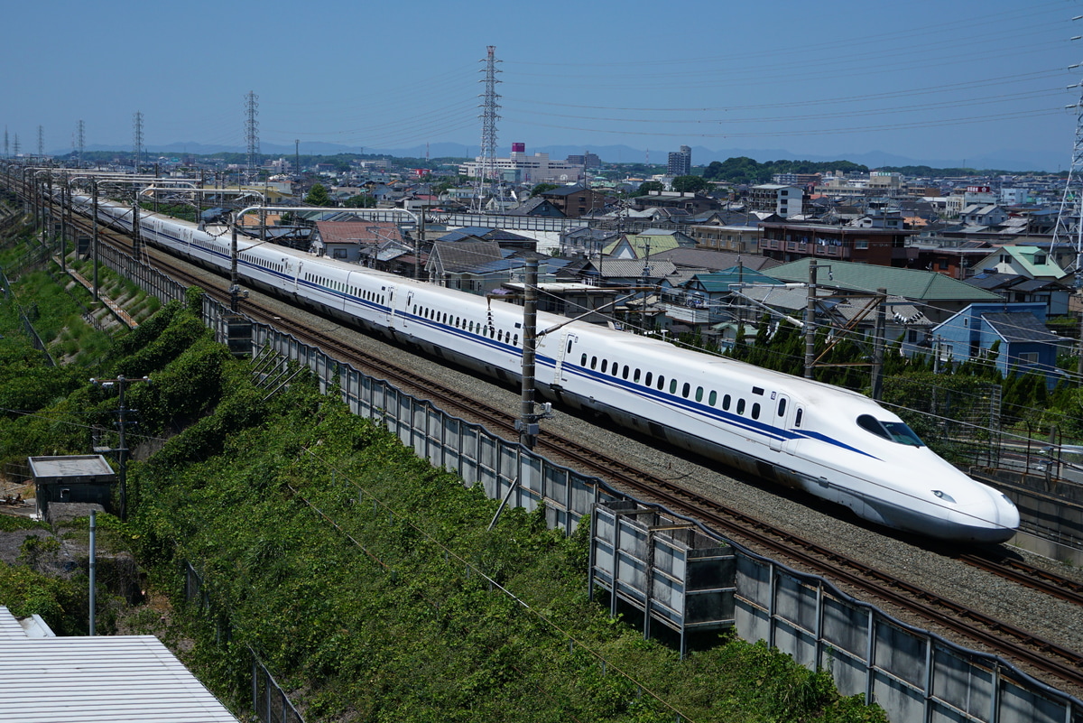 JR東海 東京交番検査車両所 N700S系 J57編成