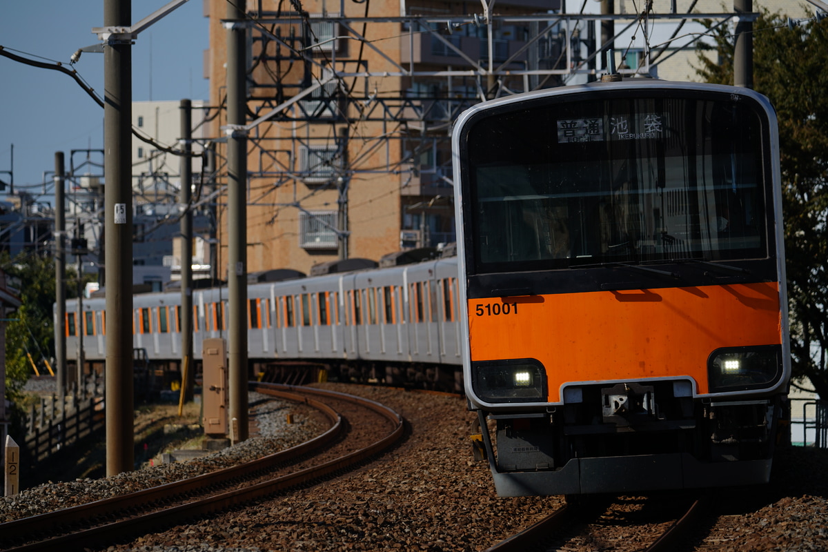 東武鉄道 森林公園検修区 50000系 51001F