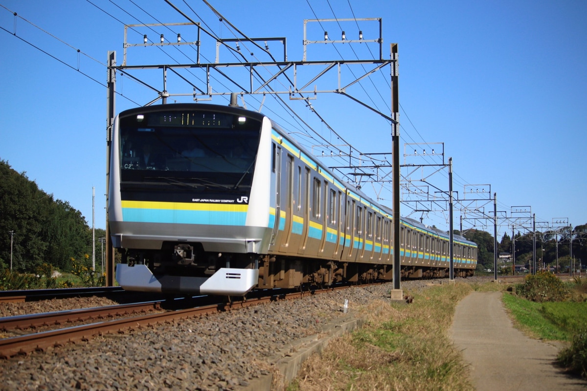 JR東日本 幕張車両センター E233系 千マリC2編成