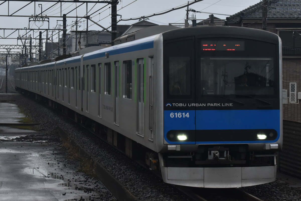 東武鉄道 南栗橋車両管区七光台支所 60000系 61614F