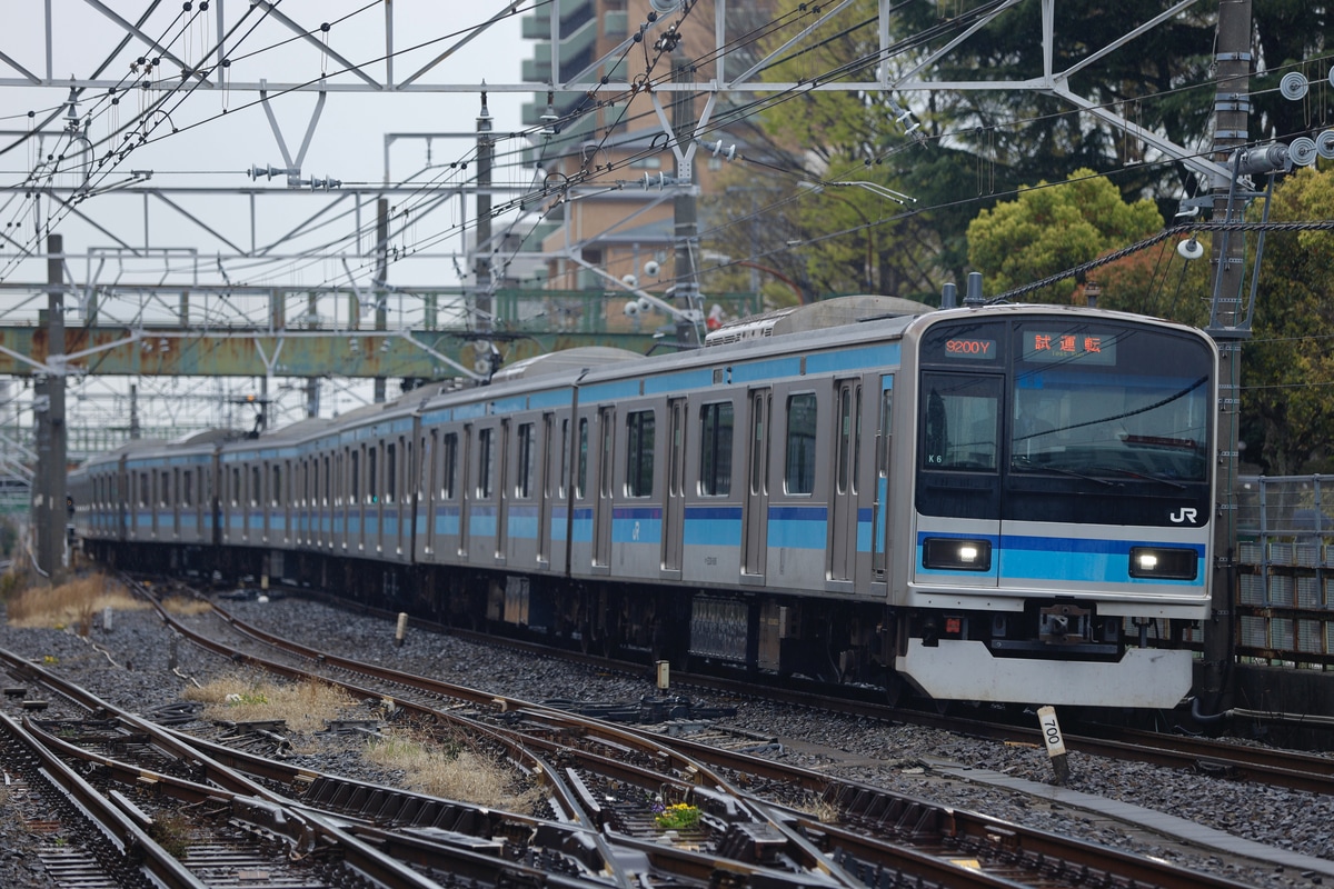 JR東日本 三鷹車両センター E231系 ミツK6編成