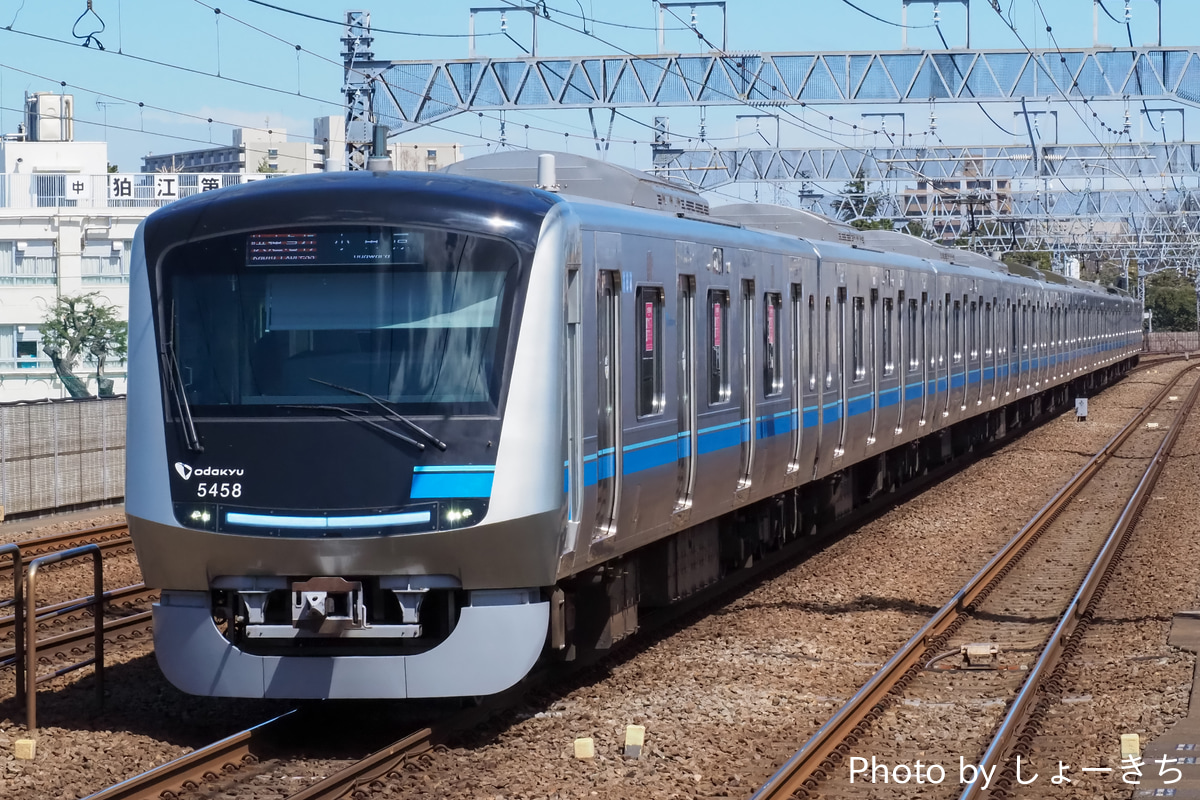 小田急電鉄 喜多見検車区 5000形 5058×10