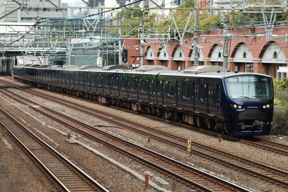 相模鉄道 かしわ台車両センター 12000系 12103F