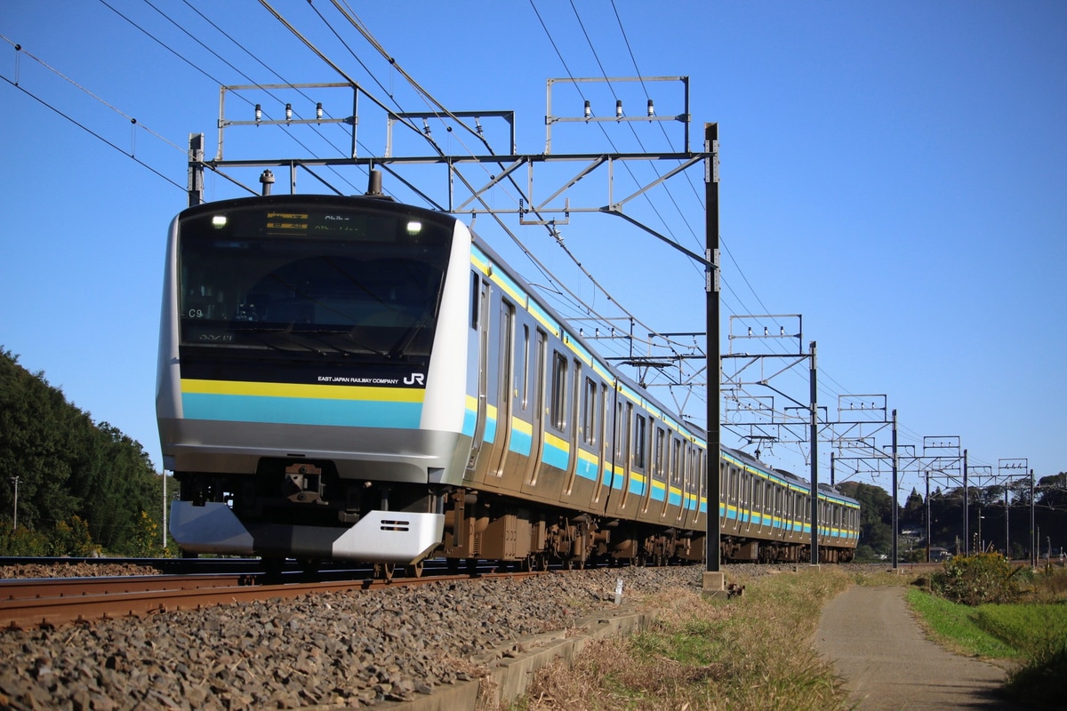 JR東日本 幕張車両センター E233系 千マリC9編成