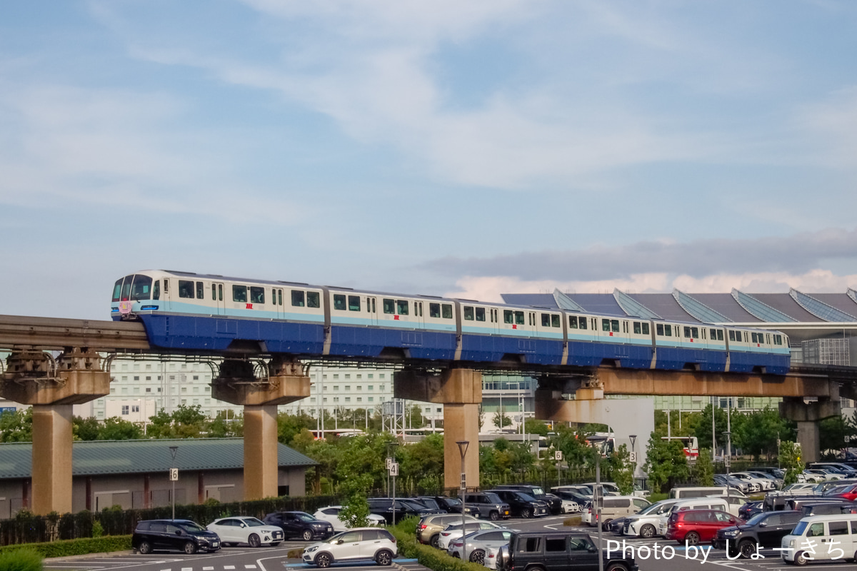 東京モノレール 昭和島車両区 10000形 10041F