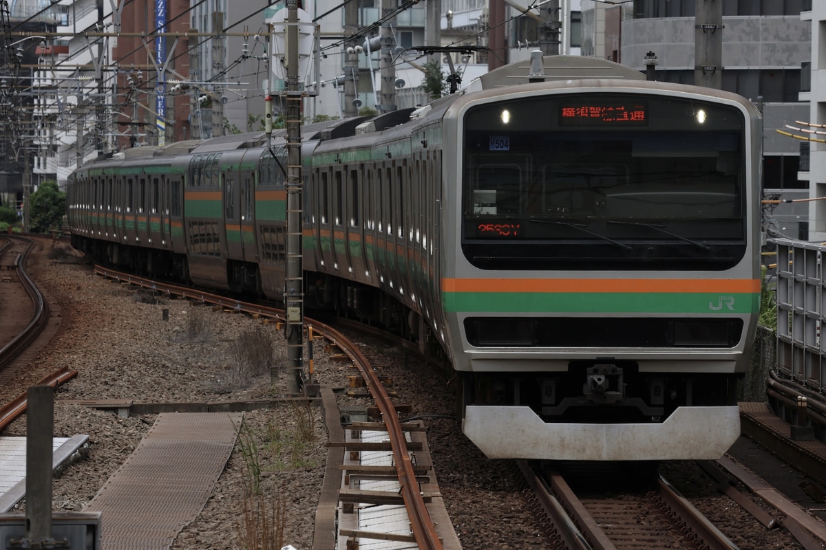 JR東日本 小山車両センター E231系 ヤマU504編成