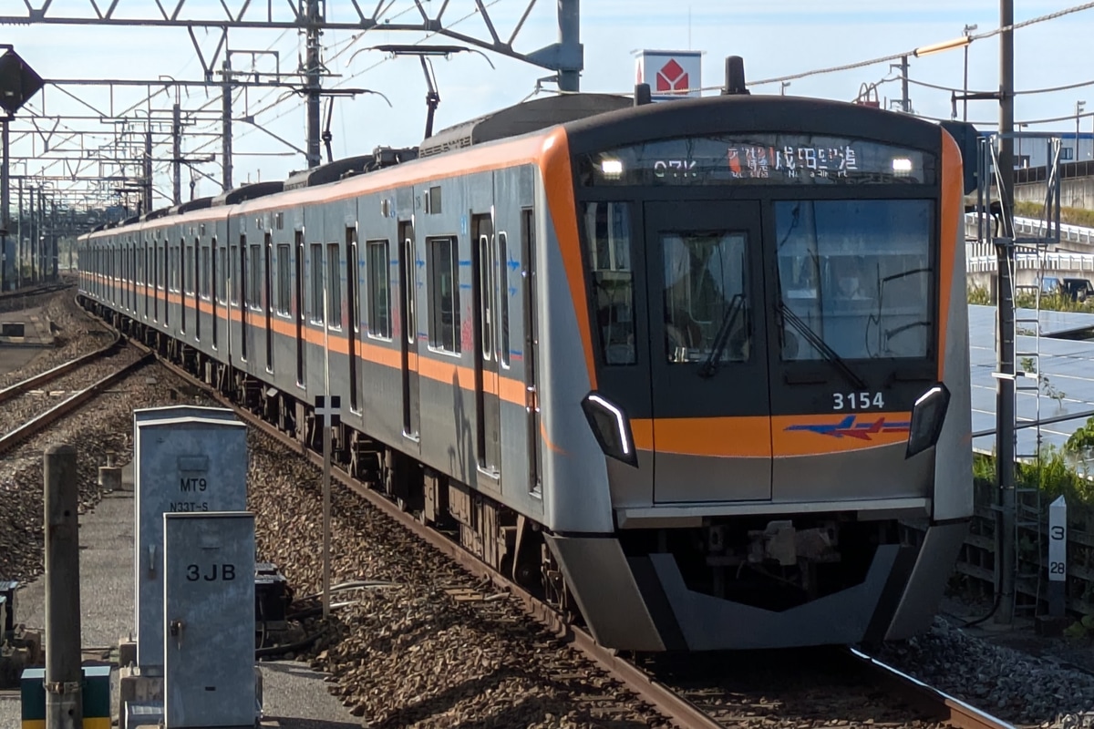 北総鉄道 印旛車両基地 3100形 3154F