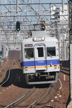 南海電気鉄道 7100系 天下茶屋駅付近
