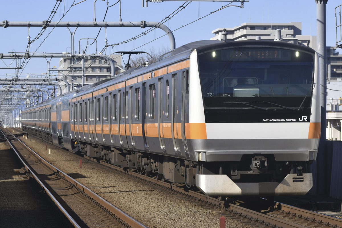 JR東日本 豊田車両センター E233系 トタT31編成