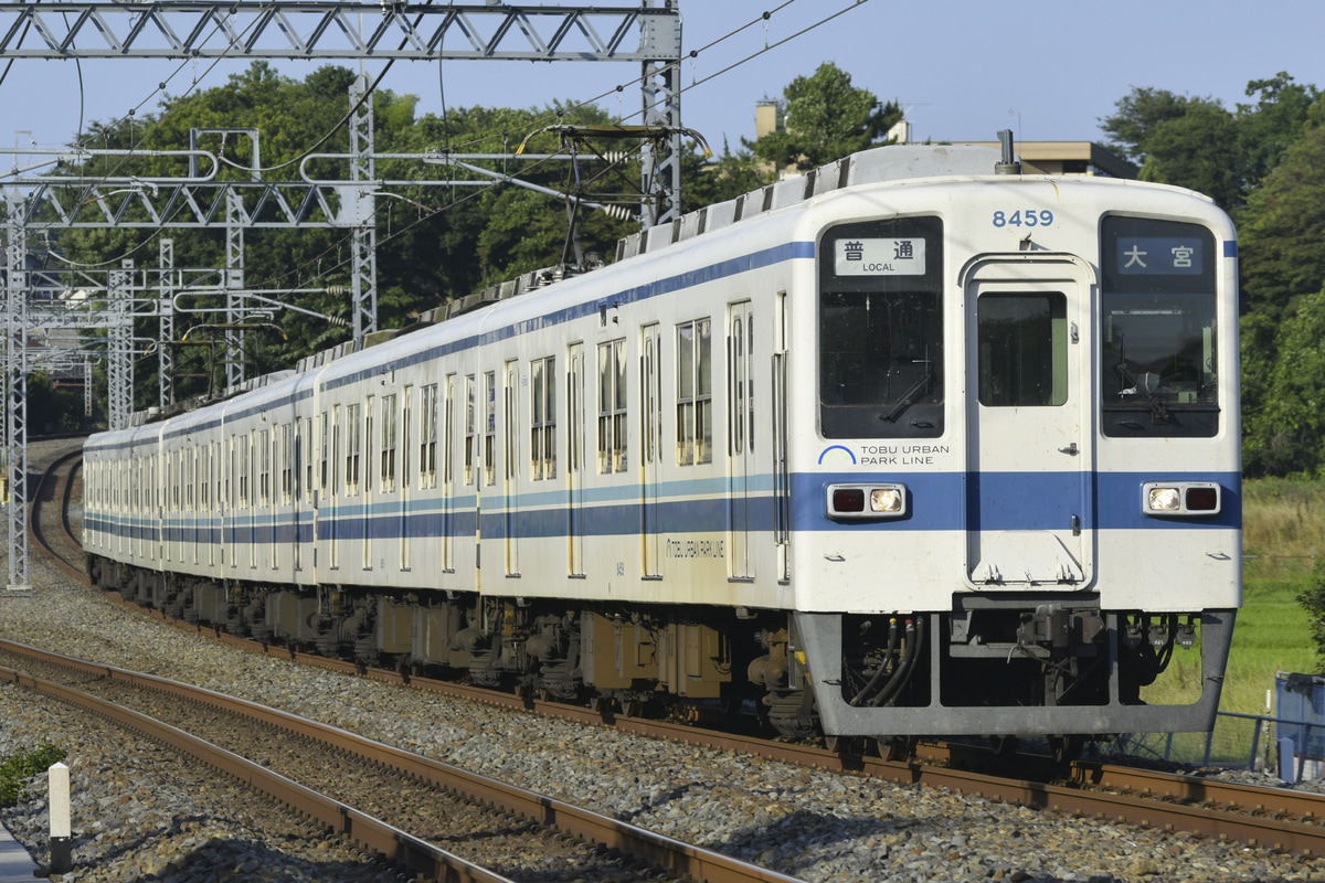 東武鉄道 南栗橋車両管区七光台支所 8000系 8159F