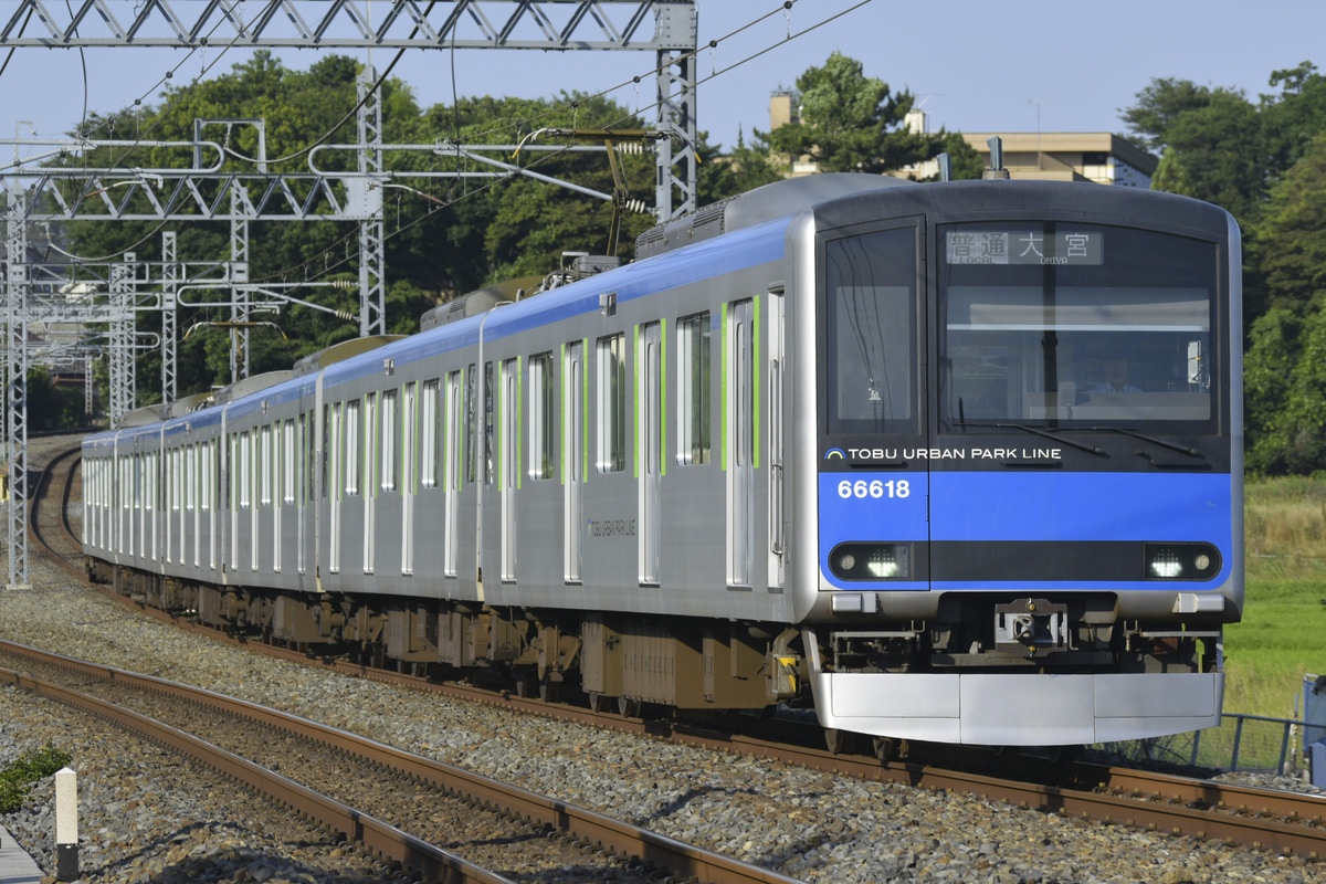 東武鉄道 南栗橋車両管区七光台支所 60000系 61618F