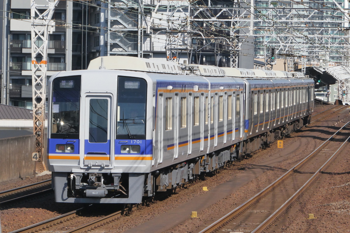 南海電気鉄道 住ノ江検車区 1000系 1031F