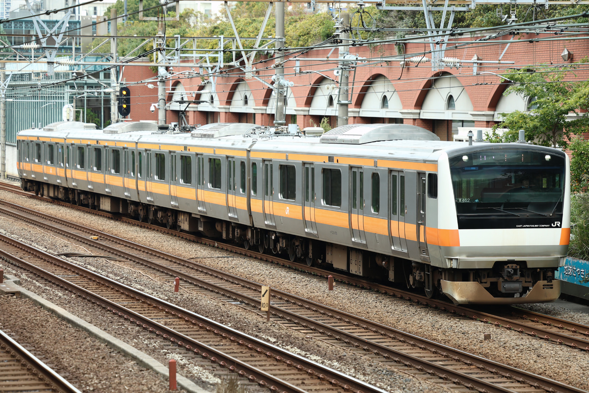 JR東日本 豊田車両センター本区 E233系 トタ青462編成