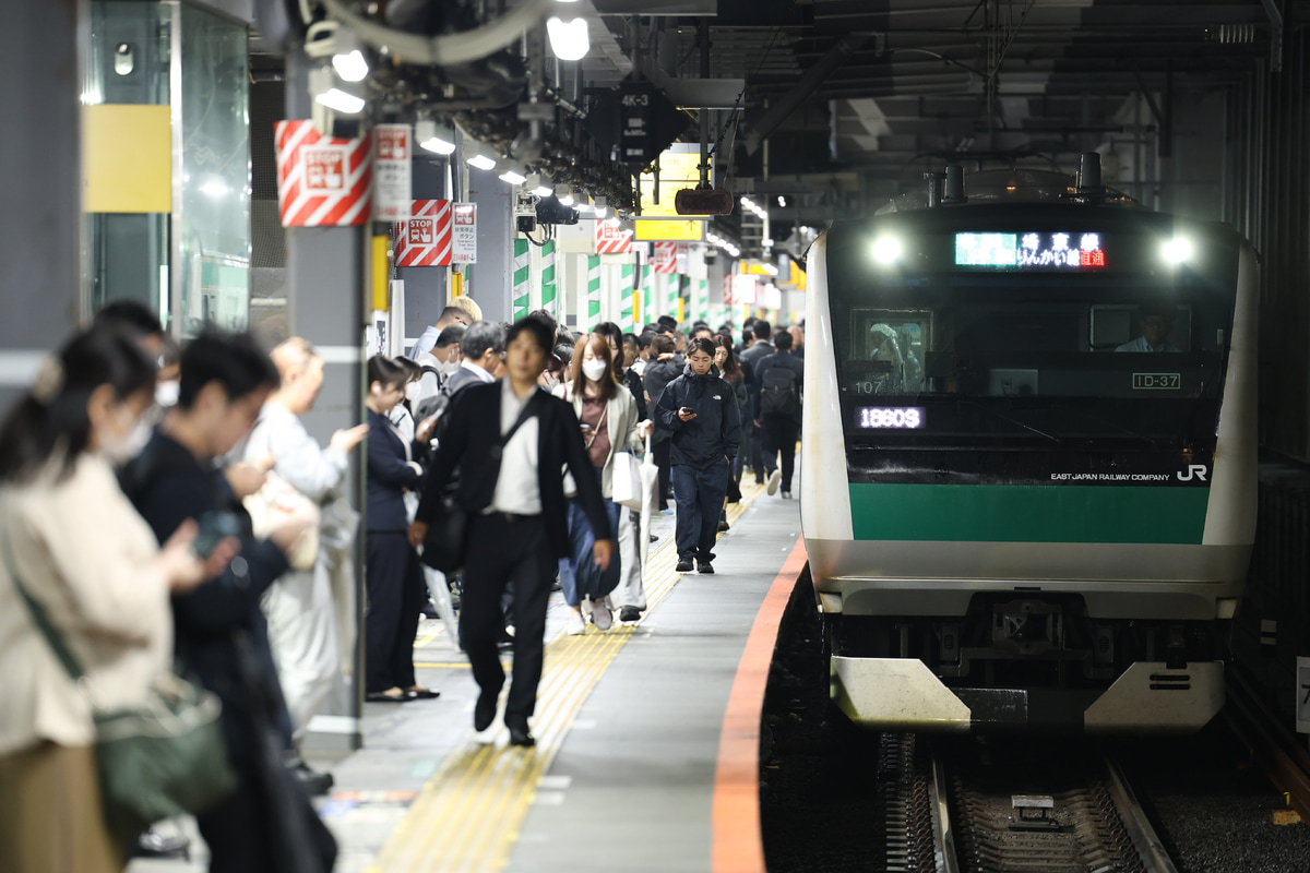 JR東日本 川越車両センター E233系 ハエ107編成