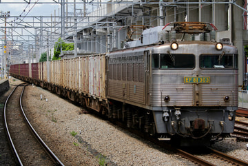 JR貨物EF81303を竹下駅で撮影した画像